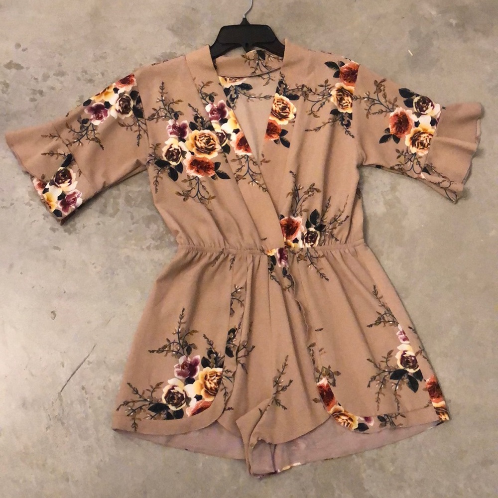 Floral jumpsuit